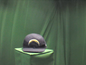 45 Degrees _ Picture 9 _ Navy Blue Chargers Baseball Cap.png